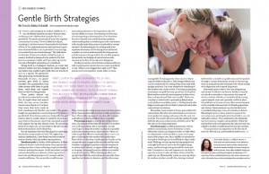Gentle Birth Strategies article