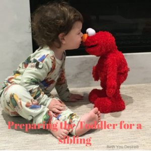 toddler with Elmo