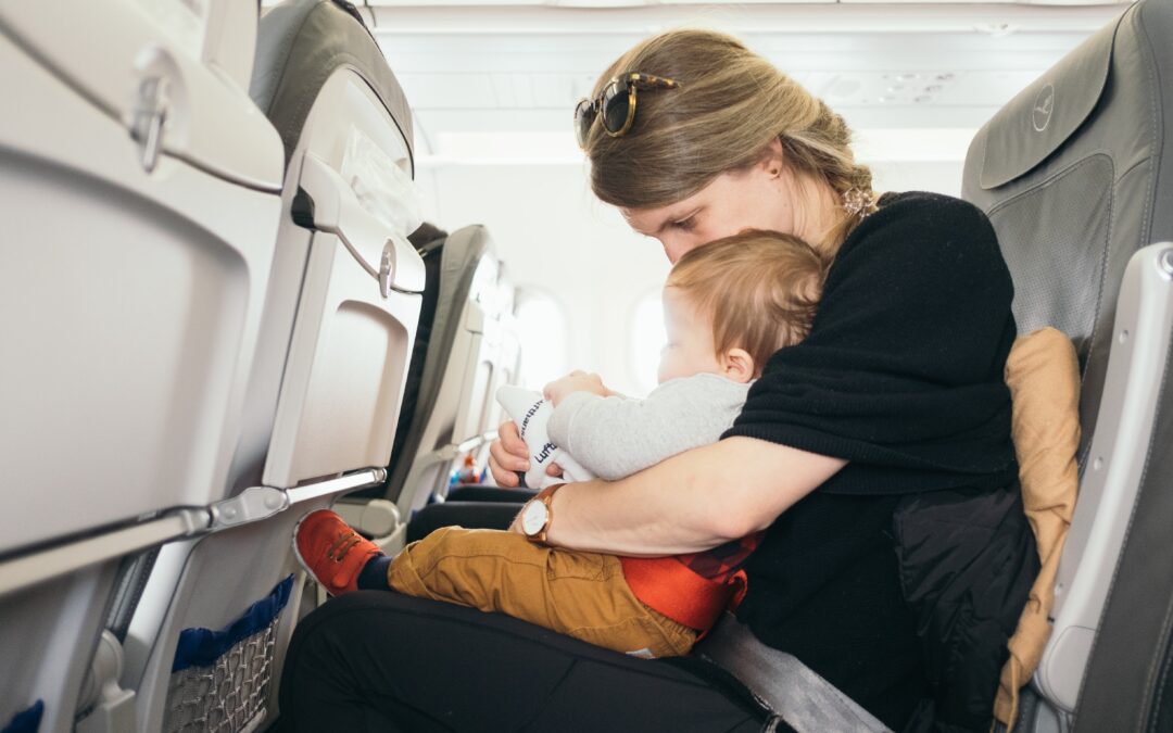 How to Survive Flying with a Lap Toddler