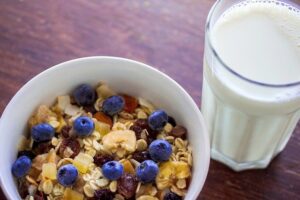 oatmeal with fruit