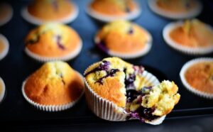 Blueberry muffins