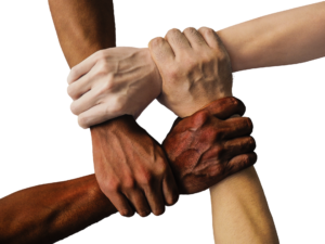 Hands united